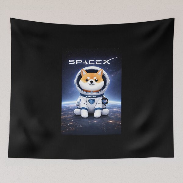 Item preview, Asteroid Shiba Mascot designed and sold by rachimariposa.