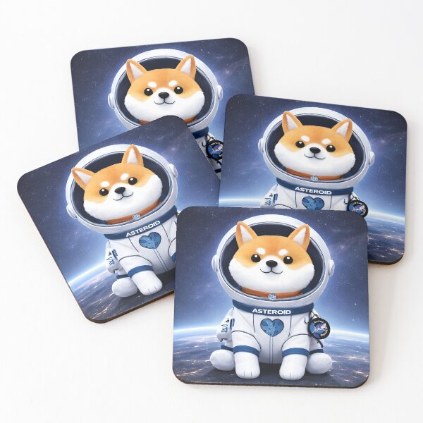Item preview, Asteroid Shiba Mascot designed and sold by rachimariposa.