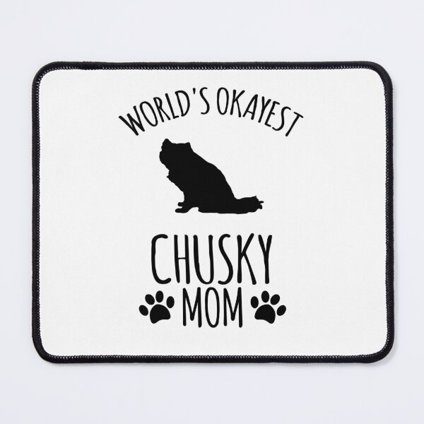 Item preview, Worlds Okayest Chusky Mom - Dog Mom designed and sold by kindxinn.