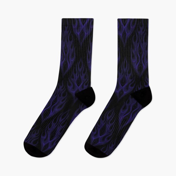 Item preview, Dark Purple Tribal Flame Pattern designed and sold by Peac7e.