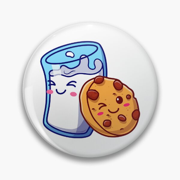 Item preview, Kawaii Milk and Cookie Best Friends Sticker designed and sold by miliemlac.