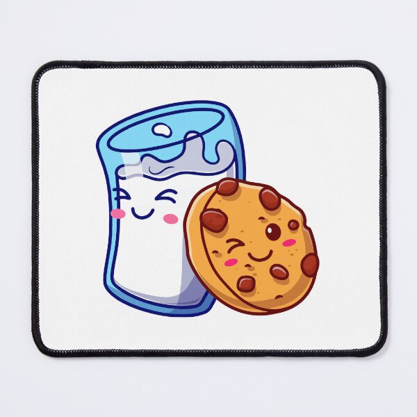 Item preview, Kawaii Milk and Cookie Best Friends Sticker designed and sold by miliemlac.