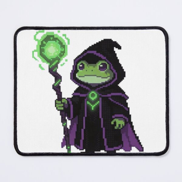 Item preview, Cute frog necromancer designed and sold by Nova Supply Co..