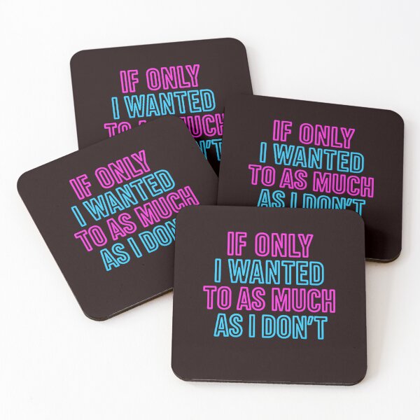 Item preview, If Only I Wanted to as Much as I Don’t designed and sold by Supergrafix07.