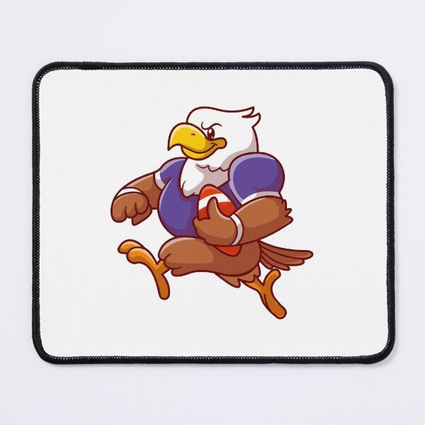 Item preview, Strong Eagle Football Player Mascot designed and sold by miliemlac.
