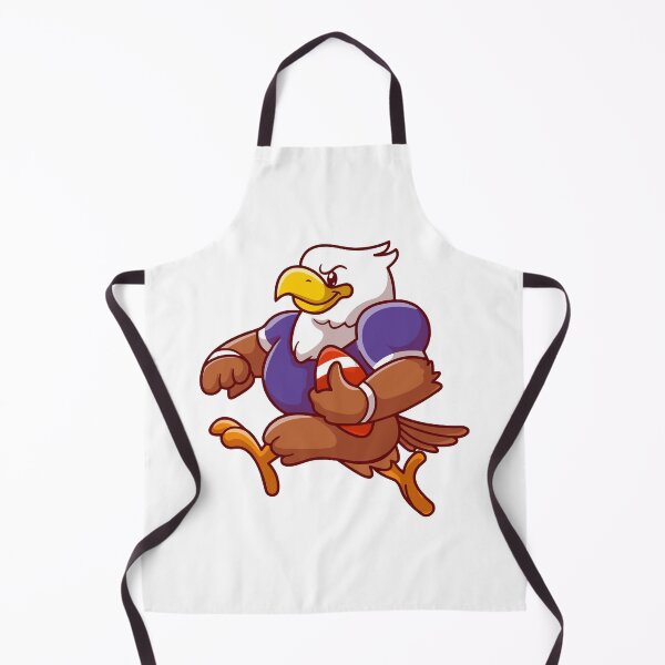 Item preview, Strong Eagle Football Player Mascot designed and sold by miliemlac.
