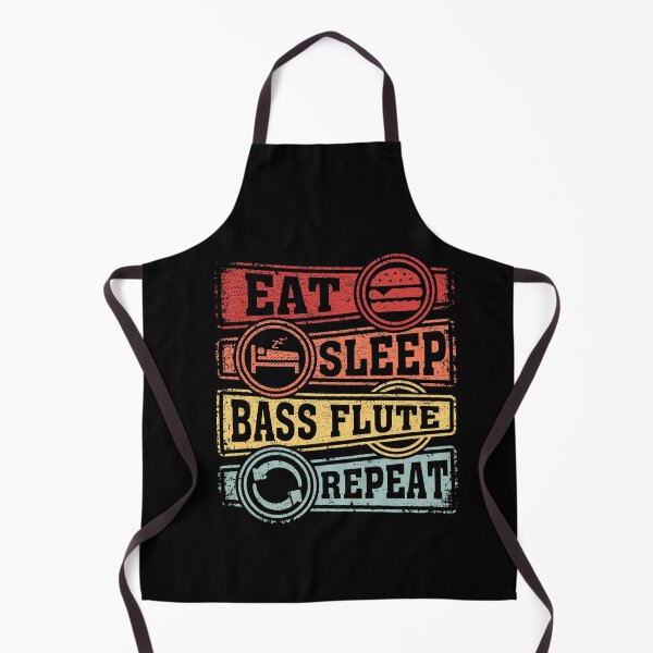 Item preview, Eat Sleep Bass flute Repeat designed and sold by GabbyKash.