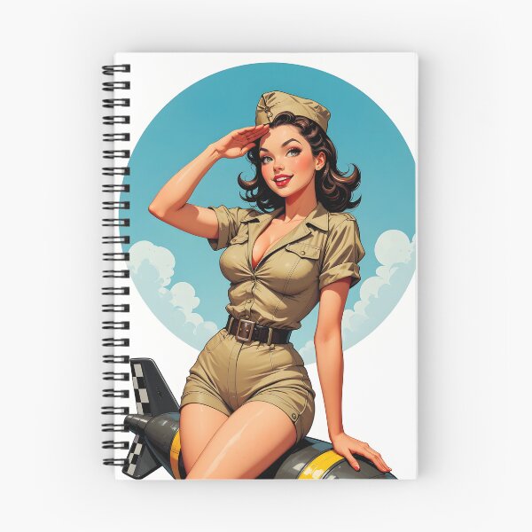 Item preview, Sexy Military PinUp - Bombshell designed and sold by AiFantasticArt.