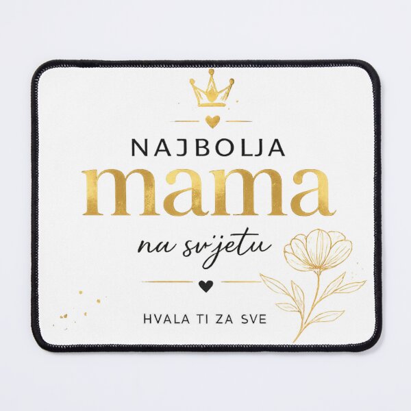 Item preview, Najbolja Mama gold designed and sold by CroatianvShop.