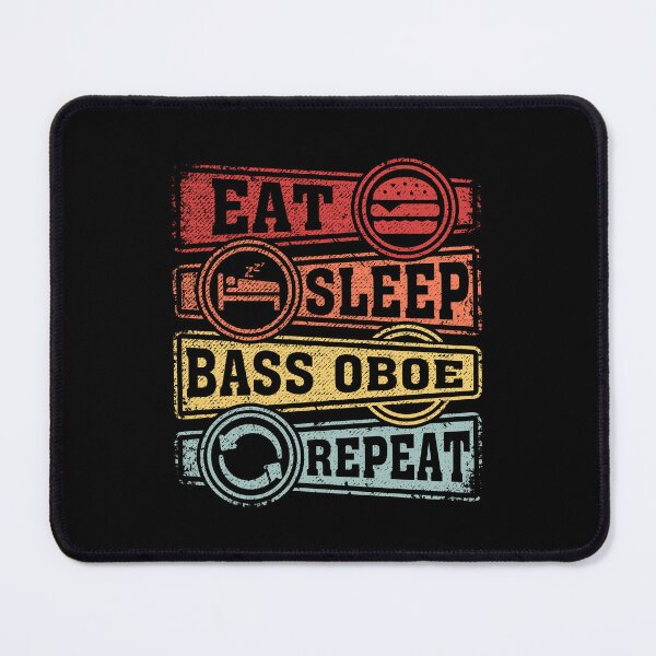 Item preview, Eat Sleep Bass oboe Repeat designed and sold by GabbyKash.