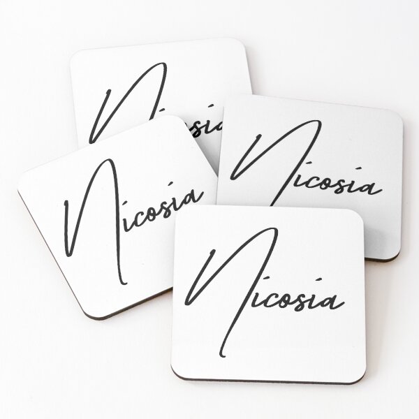 Item preview, Nicosia - Modern Minimalist Divided City Typography designed and sold by ReggieDior.