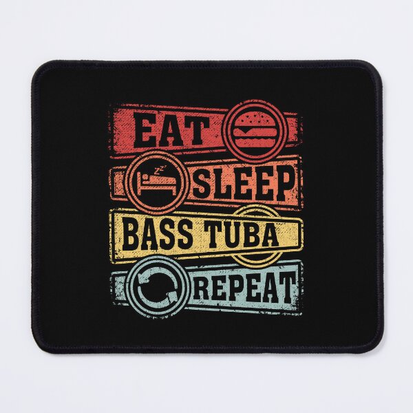 Item preview, Eat Sleep Bass tuba Repeat designed and sold by GabbyKash.