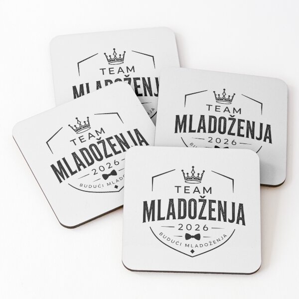 Item preview, Team Mladoženja 2026 – Bachelor Party Shirt for the Groom & Crew designed and sold by CroatianvShop.