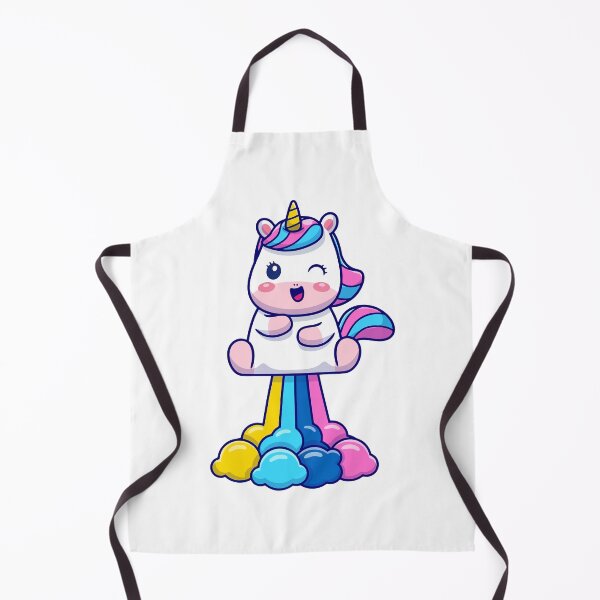 Item preview, Magical Kawaii Rainbow Unicorn Fantasy designed and sold by miliemlac.