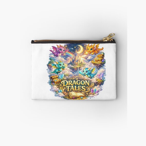 Item preview, Dragon Tales Fantasy T-Shirt | Cute Magical Dragon Adventure Art designed and sold by Mukesh Saxena.