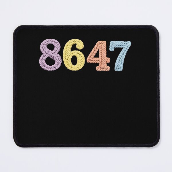 Item preview, 8647 Crochet Number Design | Knitted Pastel Numeric Aesthetic designed and sold by ArcaneArtistry.