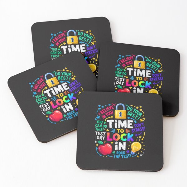 Item preview, Test Day Time To Lock In Funny State Testing School Design designed and sold by kiralynstration.