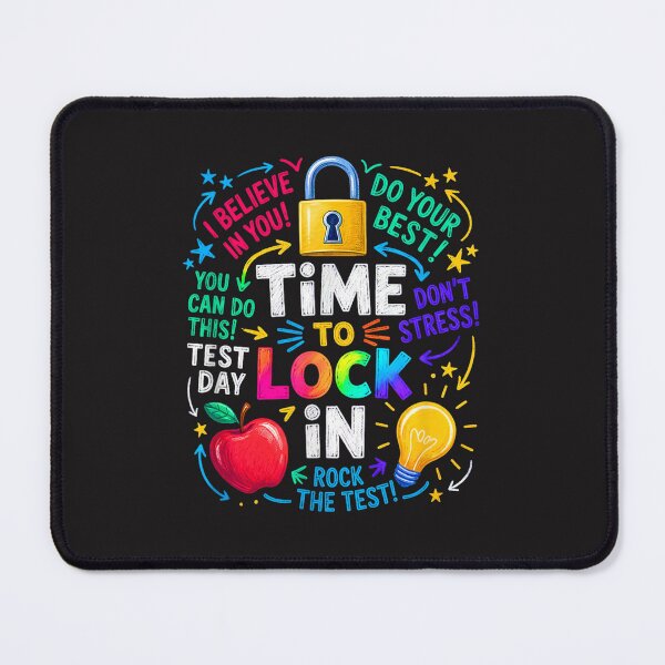Item preview, Test Day Time To Lock In Funny State Testing School Design designed and sold by kiralynstration.