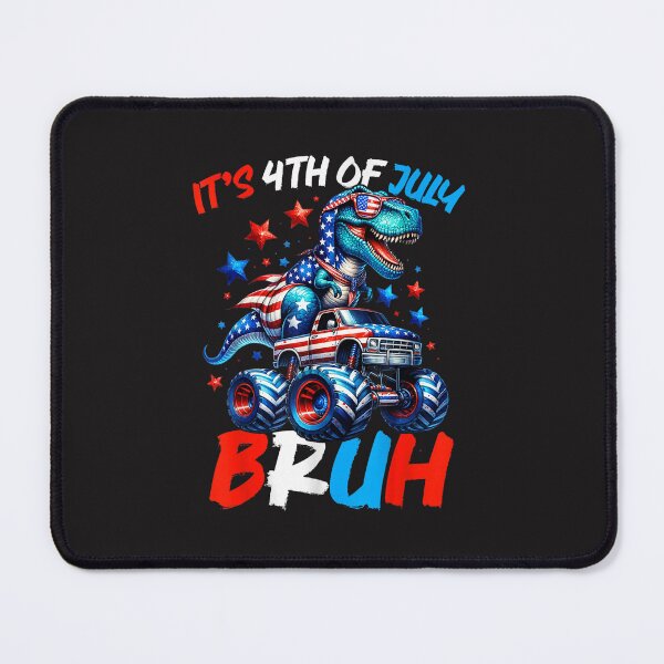 Item preview, Bruh 4th Of July Patriotic T Rex Dinosaur Kids Design designed and sold by kiralynstration.