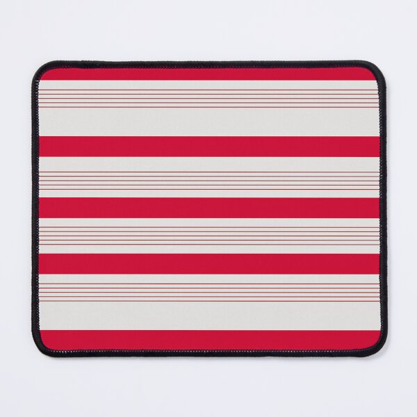 Item preview, Mixed Red Stripes on Cloud Dancer  designed and sold by JaygiesDesign.