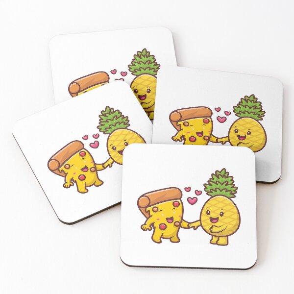 Item preview, Cute Pizza and Pineapple Best Friends Forever designed and sold by miliemlac.