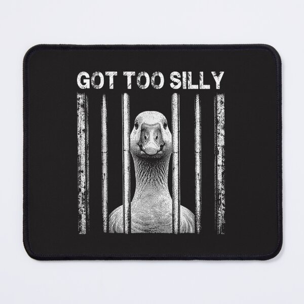 Item preview, Got Too Silly Goose Meme Funny Retro Animal Humor Design designed and sold by kiralynstration.