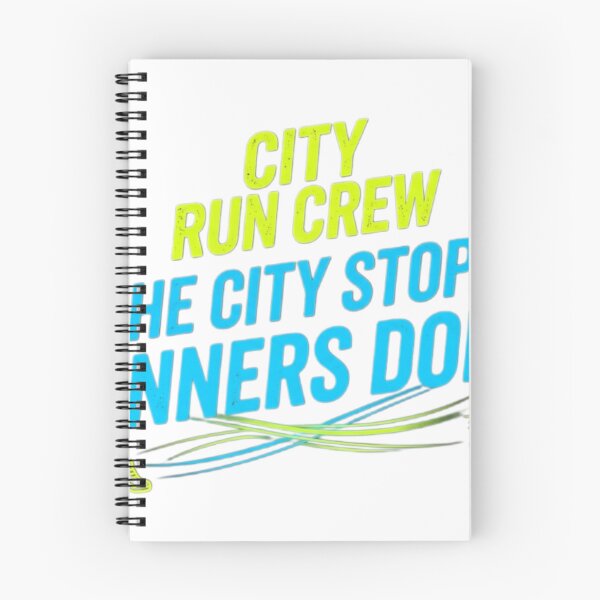 Item preview, The City Stops Runners Don't - Urban Motivation designed and sold by ProDecor.