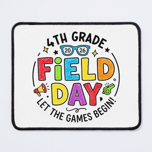 Item preview, 4th Grade Field Day 2026 Let The Games Begin School Design designed and sold by kiralynstration.
