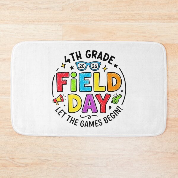 Item preview, 4th Grade Field Day 2026 Let The Games Begin School Design designed and sold by kiralynstration.