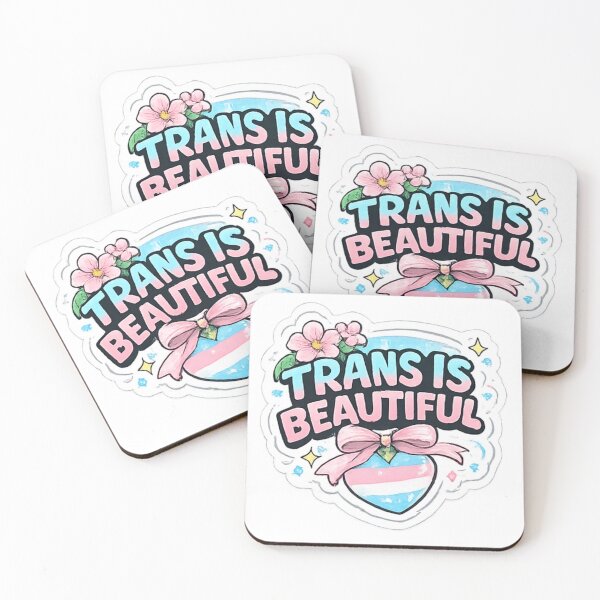 Item preview, Trans Is Beautiful Pastel Pride designed and sold by Bloomelle Studio.