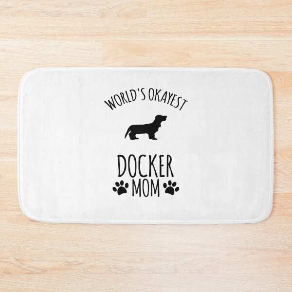 Item preview, Worlds Okayest Docker Mom - Dog Mom designed and sold by kindxinn.
