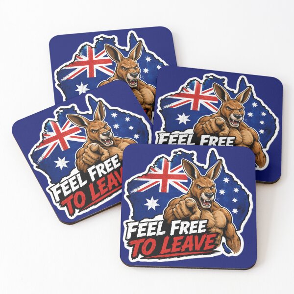 Item preview, Australia Feel Free to Leave designed and sold by Kirrindy Designs.