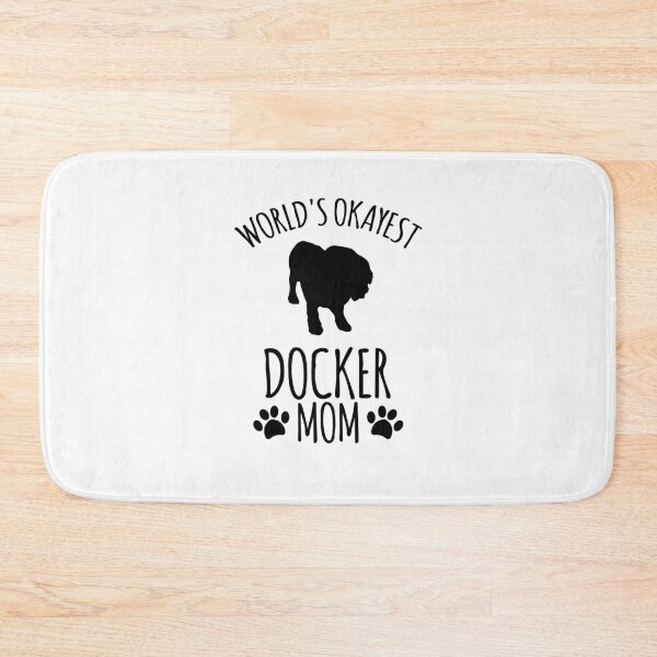 Item preview, Worlds Okayest Docker Mom - Dog Mom designed and sold by kindxinn.