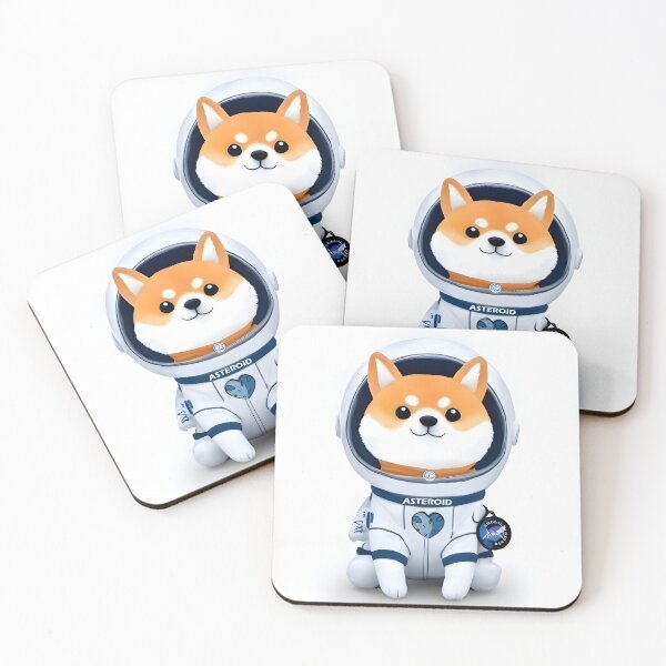 Item preview, Asteroid shiba mascot designed and sold by rachimariposa.
