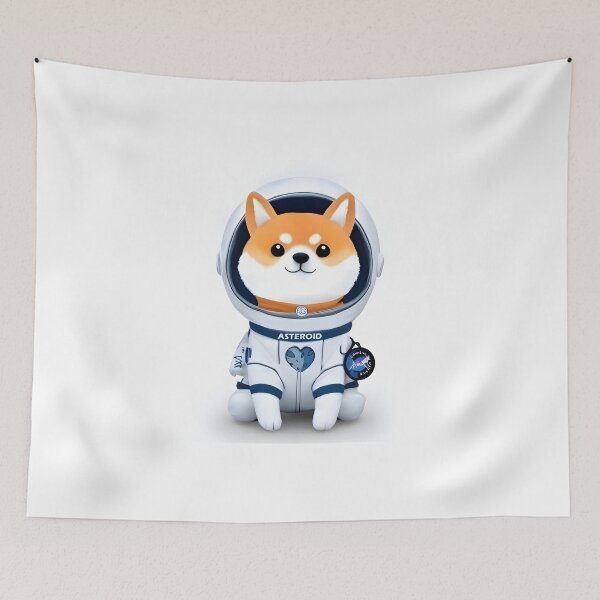 Item preview, Asteroid shiba mascot designed and sold by rachimariposa.