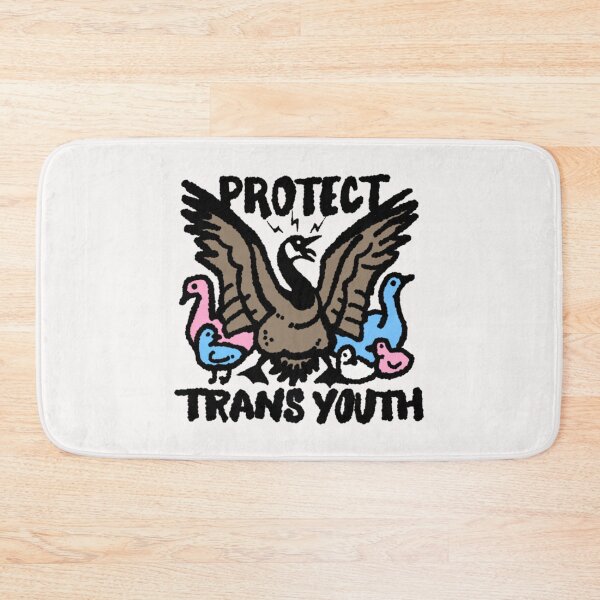 Item preview, PROTECT TRANS YOUTH Geese designed and sold by RansomClothings.