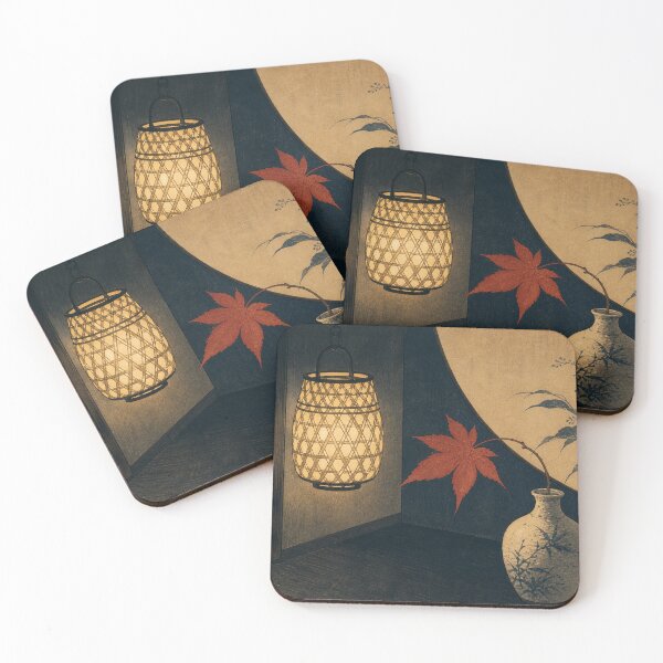Item preview, The Bamboo Lantern - Vintage Ukiyo-e Japanese Woodblock Art designed and sold by bapupa.