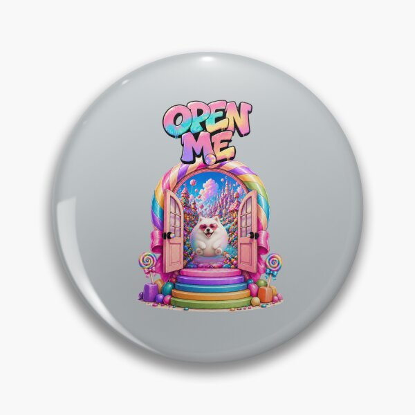 Item preview, Candy World Portal with Cute Dog – Open Me Design designed and sold by Aimetoi.