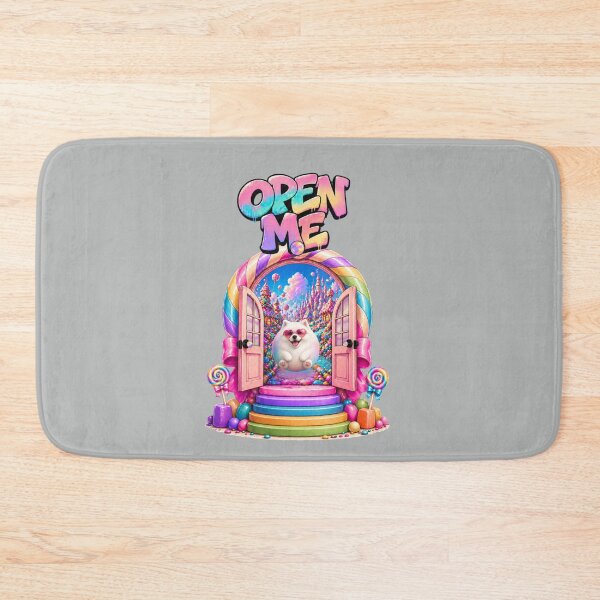 Item preview, Candy World Portal with Cute Dog – Open Me Design designed and sold by Aimetoi.