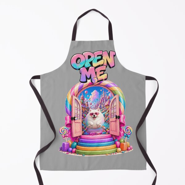 Item preview, Candy World Portal with Cute Dog – Open Me Design designed and sold by Aimetoi.