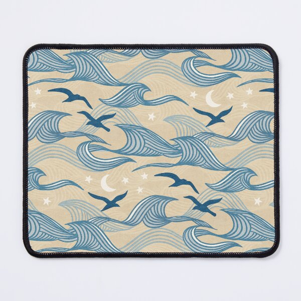 Item preview, Wind Waves Sand and Seagulls Beachy Boho designed and sold by micklyn.