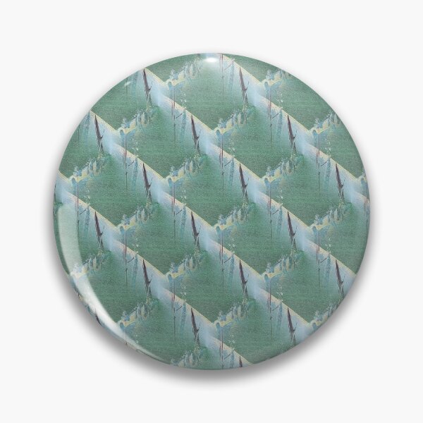 Item preview, Diamond Industrial Tile Pattern in Green and Blue designed and sold by Artistestella.
