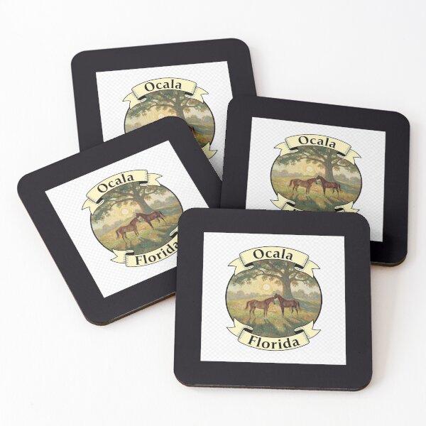 Item preview, Ocala, Florida - Horses and Oak Tree - Part 4 designed and sold by nona003.