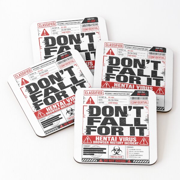 Item preview, Don’t Fall For It Hentai Virus Browser History Incident designed and sold by POD DYNASTY.