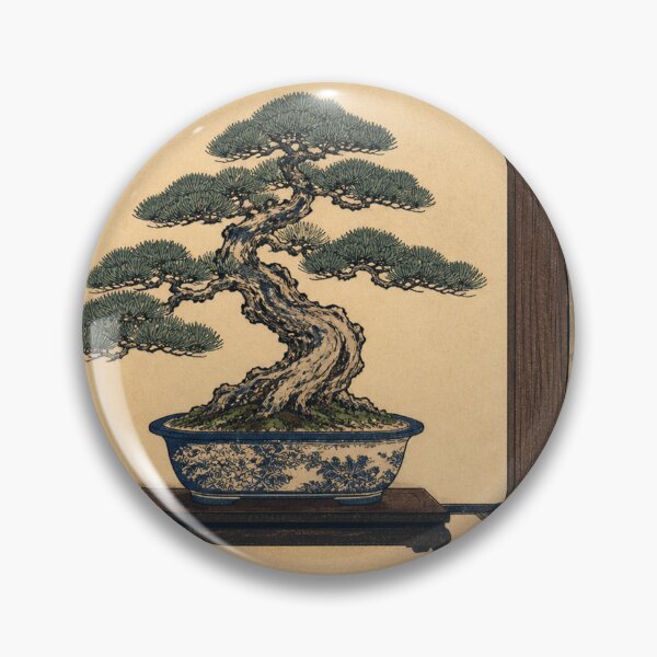 Item preview, Bonsai Master - Vintage Ukiyo-e Japanese Woodblock  designed and sold by bapupa.