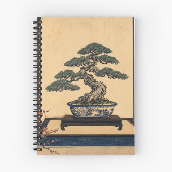 Item preview, Bonsai Master - Vintage Ukiyo-e Japanese Woodblock  designed and sold by bapupa.