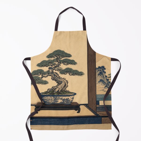 Item preview, Bonsai Master - Vintage Ukiyo-e Japanese Woodblock designed and sold by bapupa.