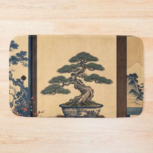Item preview, Bonsai Master - Vintage Ukiyo-e Japanese Woodblock  designed and sold by bapupa.