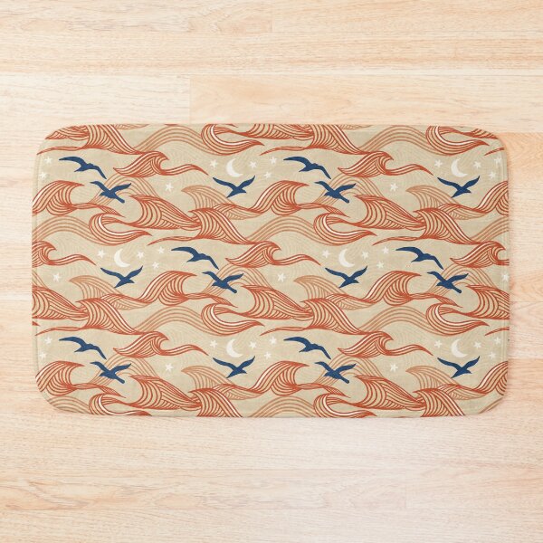 Item preview, Coral Tides and Ocean Birds Beachy Boho designed and sold by micklyn.
