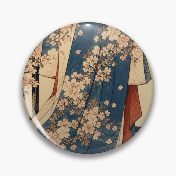 Item preview, Kimono Weave - Vintage Ukiyo-e Japanese Woodblock  designed and sold by bapupa.